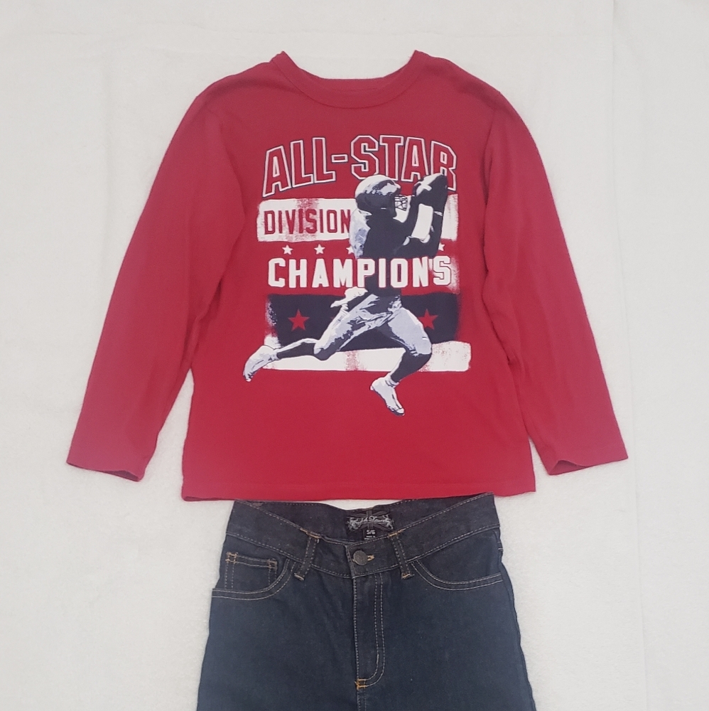 Place Long Sleeve Shirt & English Laundry Jeans